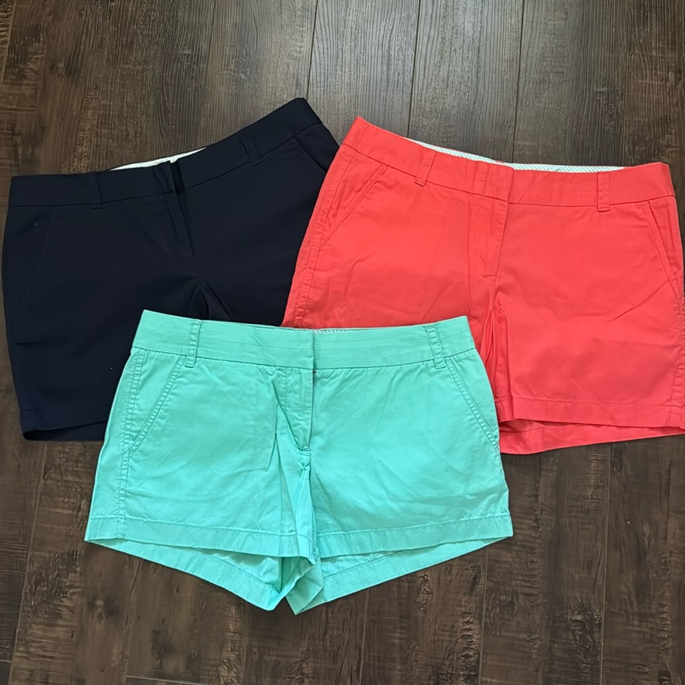 J.Crew shorts, 3 pair